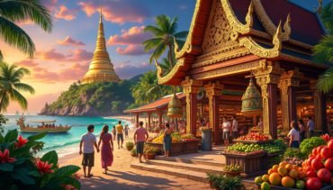 explorez les merveilles de la thaïlande avec notre guide francophone. plongez dans les incontournables du pays du sourire, des temples majestueux aux plages paradisiaques, en passant par une cuisine délicieuse et une culture riche. préparez votre voyage inoubliable en découvrant les meilleures activités et attractions de ce destination fascinante.