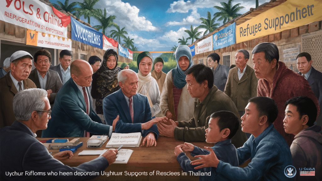 découvrez comment les états-unis envisagent de réinstaller des ouïghours déportés en chine par la thaïlande, selon des sources récentes. cette initiative soulève des questions sur les droits humains et les relations internationales.