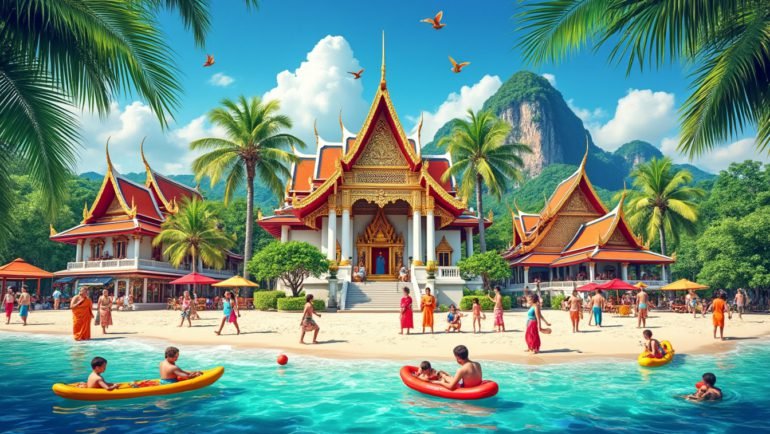 découvrez les 10 activités incontournables à vivre en thaïlande, un pays riche en culture, paysages époustouflants et aventures inoubliables. explorez les temples majestueux, savourez la délicieuse cuisine locale et plongez dans la biodiversité des plages paradisiaques. préparez votre voyage en toute sérénité !