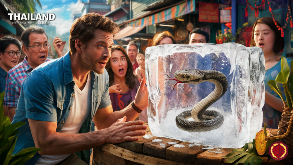 découvrez l'histoire incroyable d'un homme en thaïlande qui a fait une découverte inattendue : un serpent gelé dans une glace. ce post devenu viral suscite l'incrédulité et intrigue les internautes. plongez dans cet événement étonnant qui fait le tour du web !