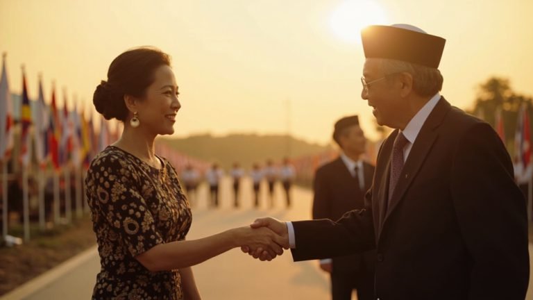 Premiere visite officielle thailandaise cambodge