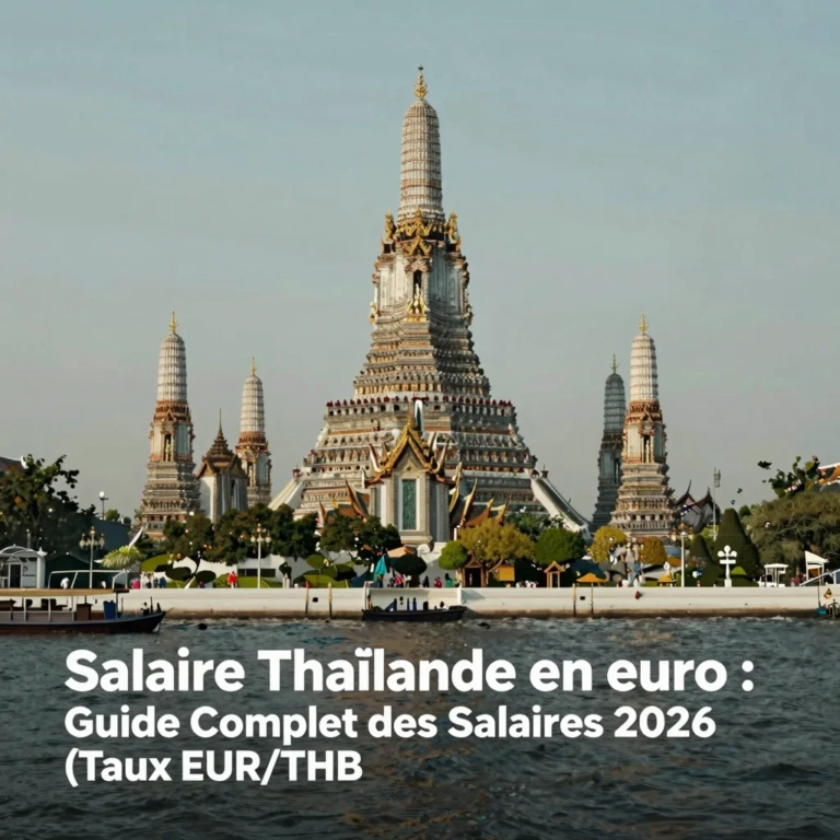 Salaire Thaïlande en Euro : Guide Complet des Salaires 2026 (Taux EUR/THB)