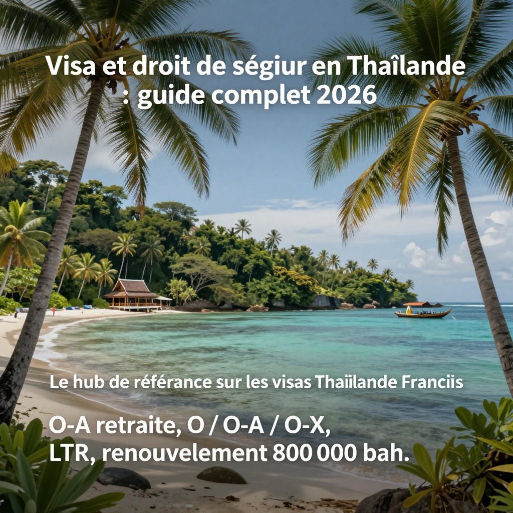 Visa et droit de séjour en Thaïlande : guide complet 2026