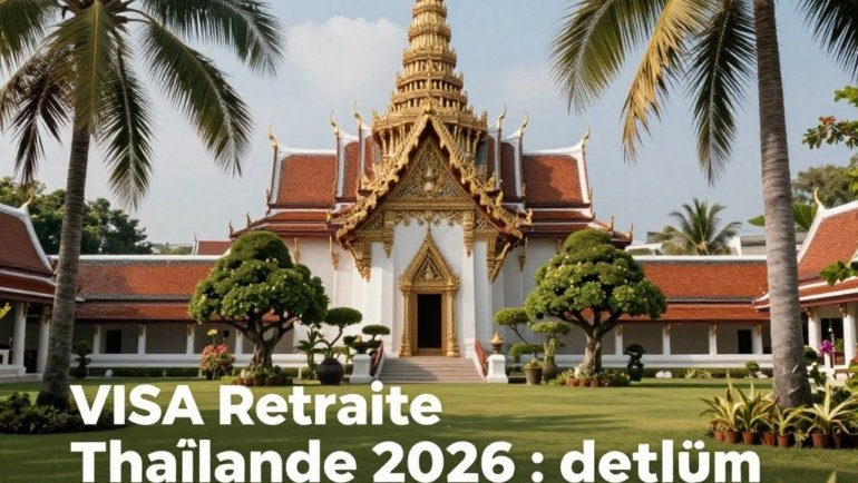Visa retraite Thaïlande 2026 : conditions, démarches et conseils pratiques