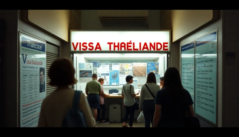 Francais en thailande com visa thailande tous les types procedures tari
