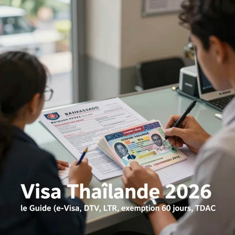 Visa thailande guide complet