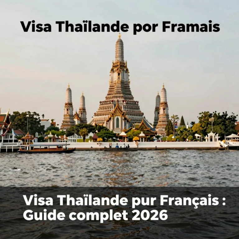 Visa Thaïlande pour Français : guide complet 2026