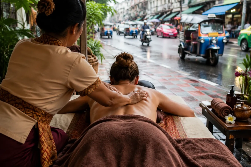 Work permit en poche, massage thaï interdit