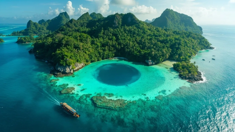 Vous avez vu cette île-œil sur les réseaux