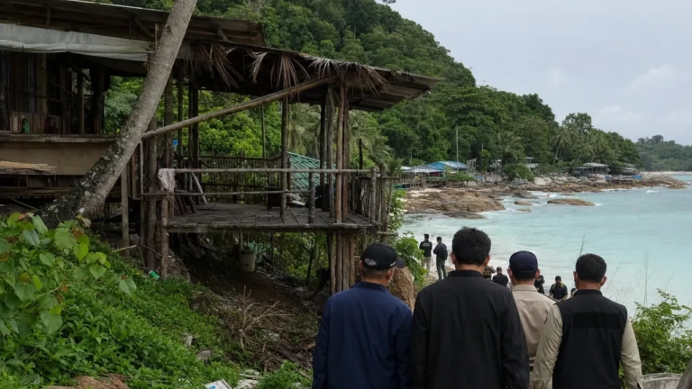 À Phuket, 39 commerces de Nui Beach visés par une démolition en