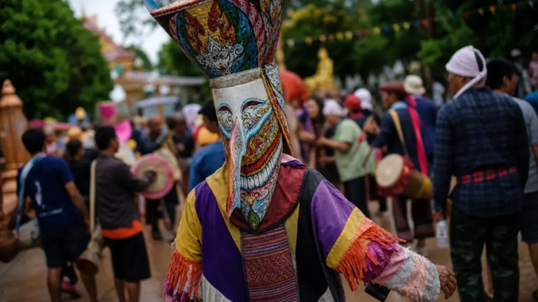 En Isan, Phi Ta Khon montre une autre Thaïlande aux expatriés français