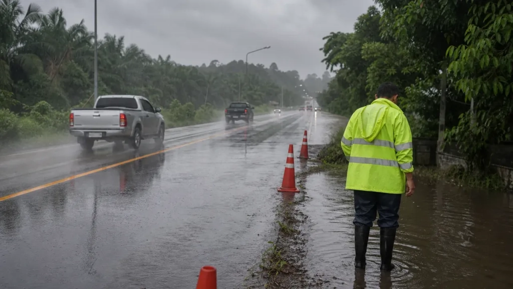 Du Nord à Trat, les provinces visées par les fortes pluies annoncées