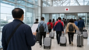 Voyages de groupes chinois au Japon