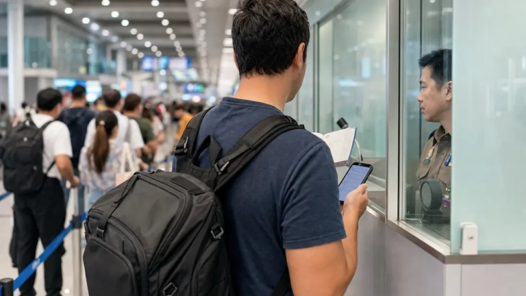 Passeport, TDAC, séjour