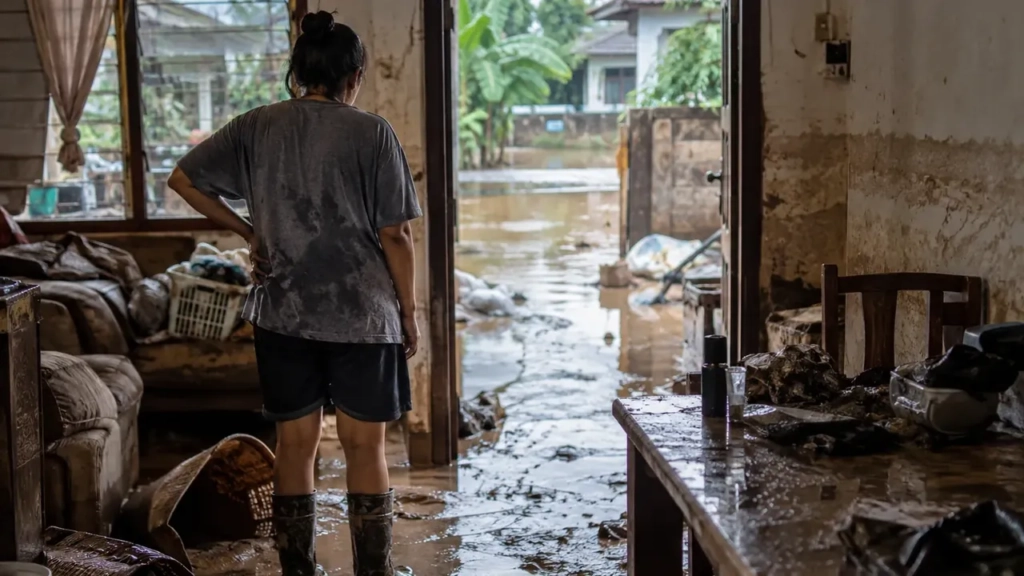 Dommages au logement après une inondation